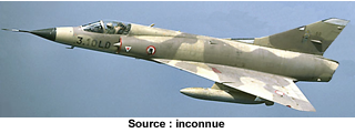  Delta fente Mirage III