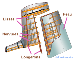 Empennage structure Modele