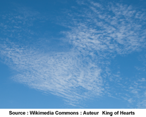 Nuage Cirrocumulus