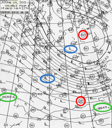 Vent Carte 300hpa