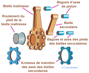 Etoile Bielle maîtresse