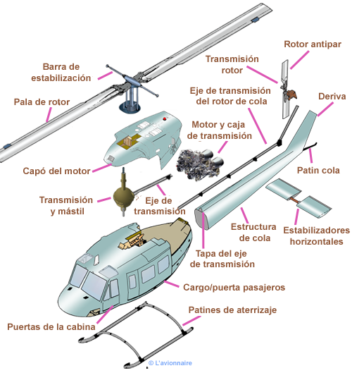 Helico cellule Espagnol